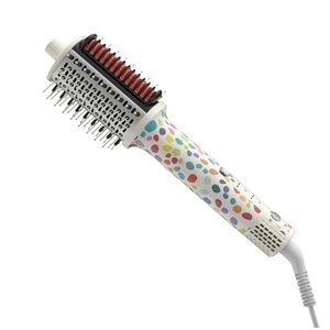 Polkadot Ellena E1 Blow Dryer+Straighten Hair Brush Dual Mode Hot Air Styler#VA1